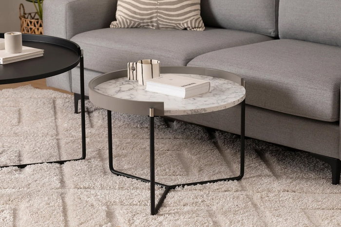 Hanah Home Mandy - Mesas nido Antracita Hanah Home Mandy - Mesas nido Antracita
